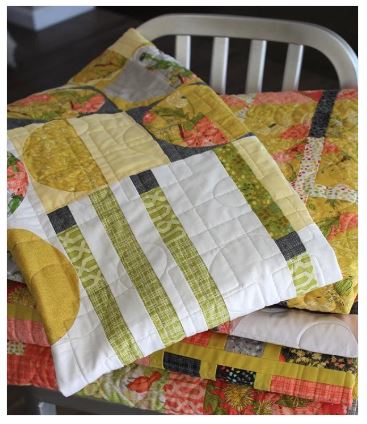 Towards the Sun Quilt Pattern | Robin Pickens
