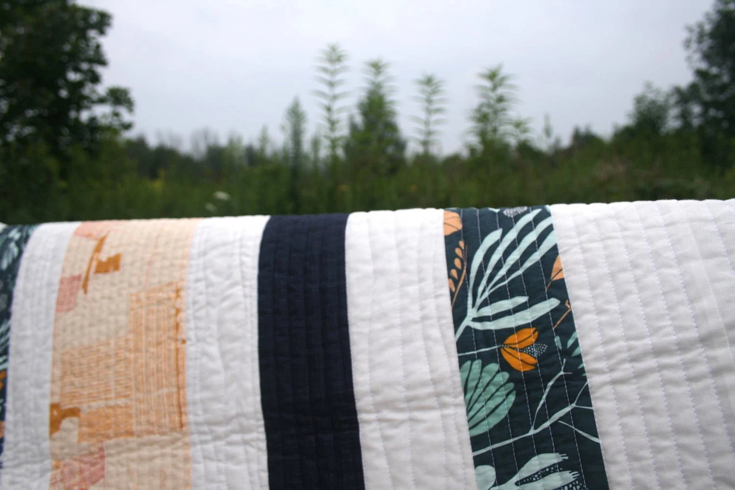 The Trader Quilt Pattern / 2 Sizes (Baby, Lap) Designed by Lorna Costantini