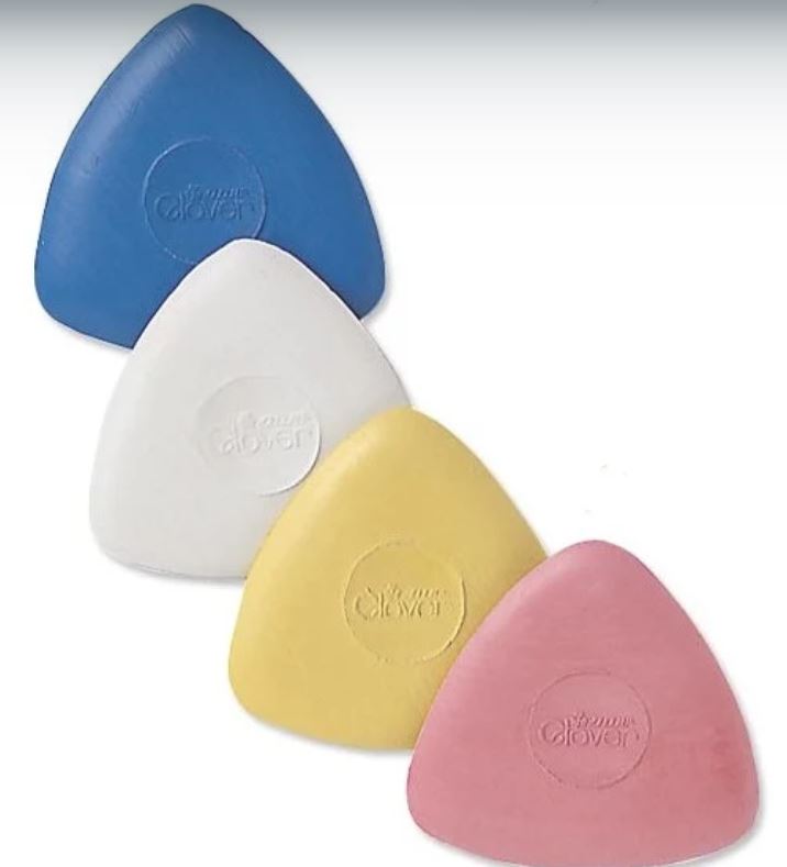 Clover Triangle Tailor's Chalk | Fabric Marking Chalk