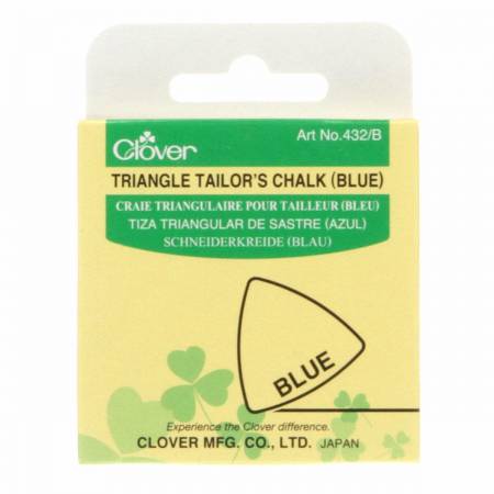 Clover Triangle Tailor's Chalk | Fabric Marking Chalk