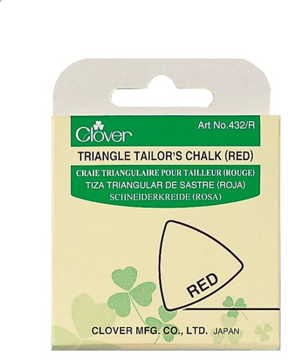Clover Triangle Tailor's Chalk | Fabric Marking Chalk
