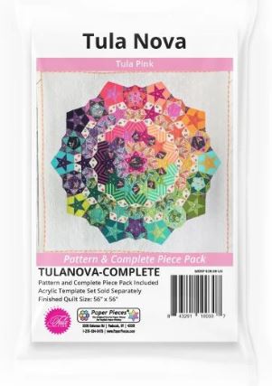 Tula Nova Complete Pattern &amp; Paper Piece Pack by Tula Pink | Special Order