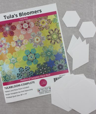Tula's Bloomers Complete Pattern; Paper Piece Pack by Tula Pink | Special Order