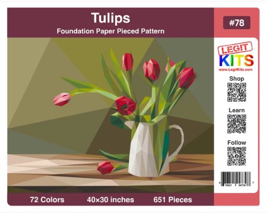 Legit Kits Tulips Pattern | Special Order