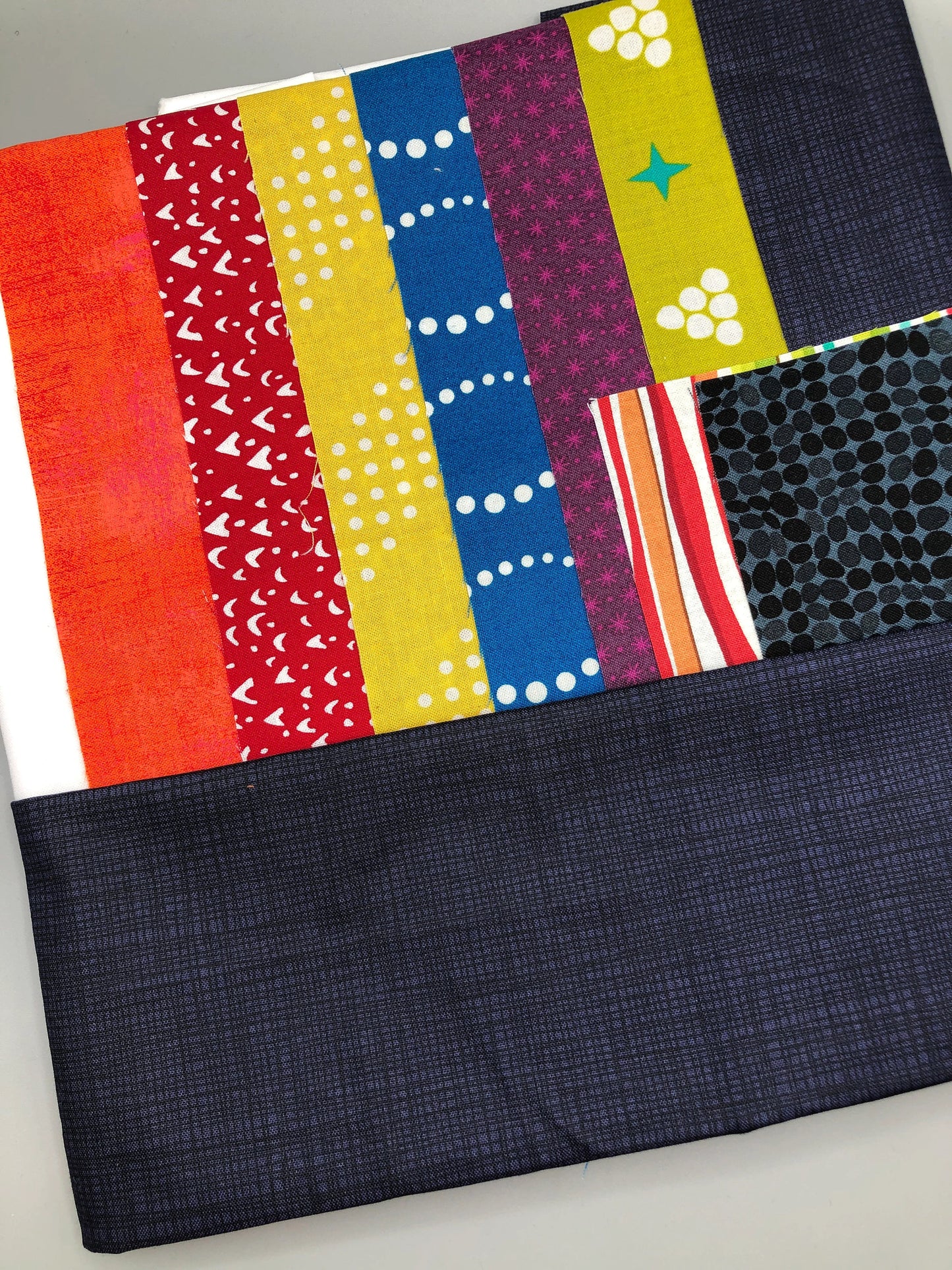 Up and Away - (Hot Air Balloon) Wall Hanging Quilt Kit - / Original Pattern by Lorna Costantini Included