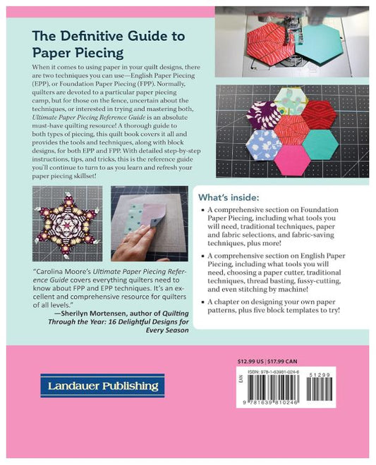 Ultimate Paper Piecing Reference Guide | Carolina Moore