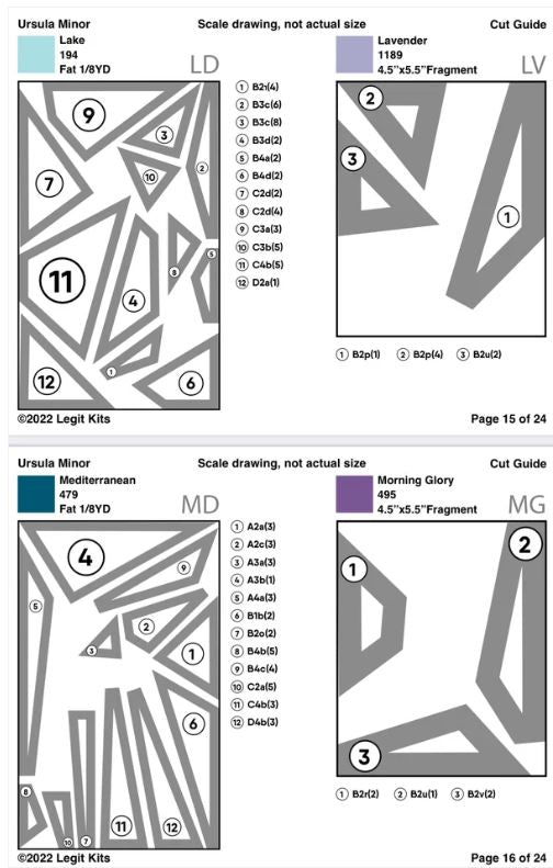 Legit Kits Ursula Minor Pattern | Special Order
