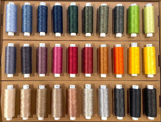 Valdani Variegated Beautiful Colour Pack | 30 x 540 Yard Quilting & Sewing Threads | Special Order