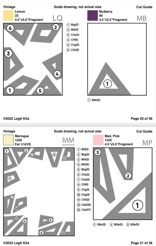 Legit Kits Vintage Pattern | Special Order