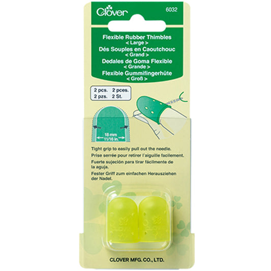 Flexible Rubber Thimbles (Large)