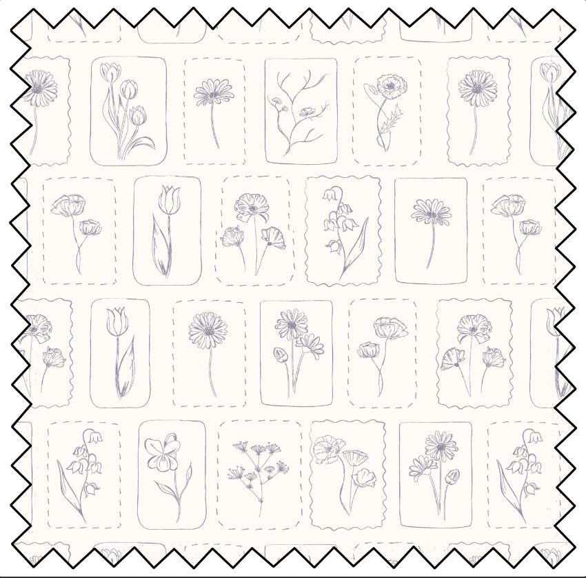 Wild Flowers - Vintage Florals - 5 Pce Fat Quarter Bundle by Holly Dennett / MAKE + BELIEVE (Copy)