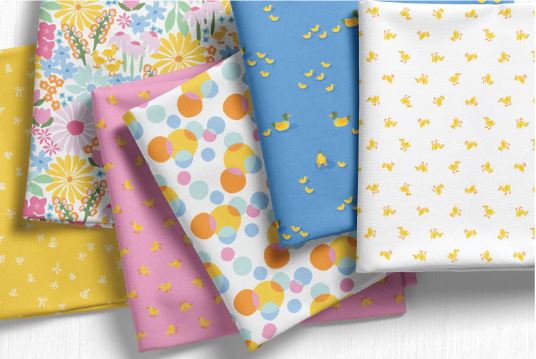 Wildflower Meadow 10 Piece Fat Quarter Bundle - Gabrielle Neil for Camelot Fabrics