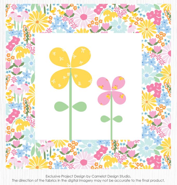 Wildflower Meadow 10 Piece Fat Quarter Bundle - Gabrielle Neil for Camelot Fabrics