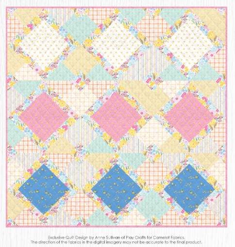 Wildflower Meadow 10 Piece Fat Quarter Bundle - Gabrielle Neil for Camelot Fabrics