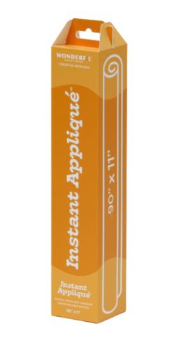 WonderFil Instant Appliqué™ | Iron-Free Double-Sided Wash-Away Adhesive Roll | 90" x 11"