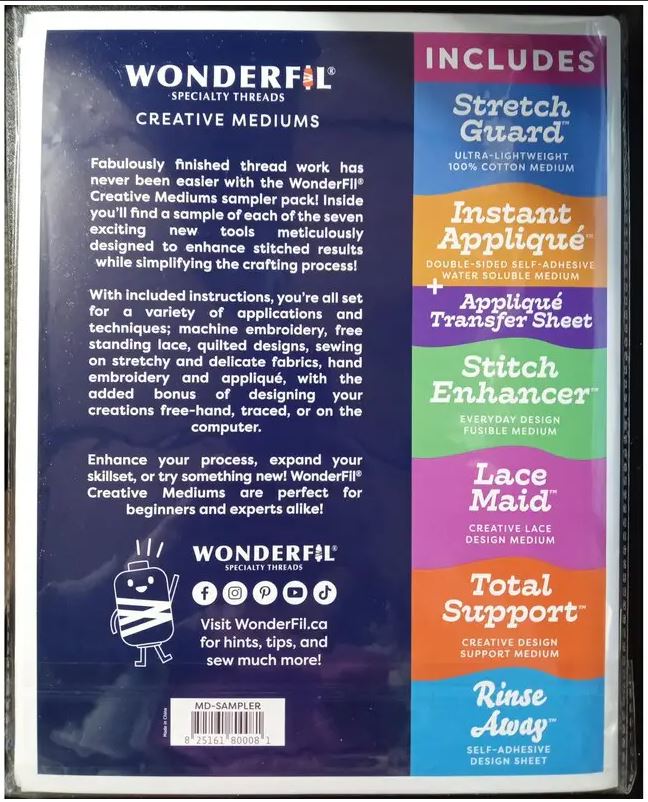 WonderFil Creative Mediums Sampler Pack