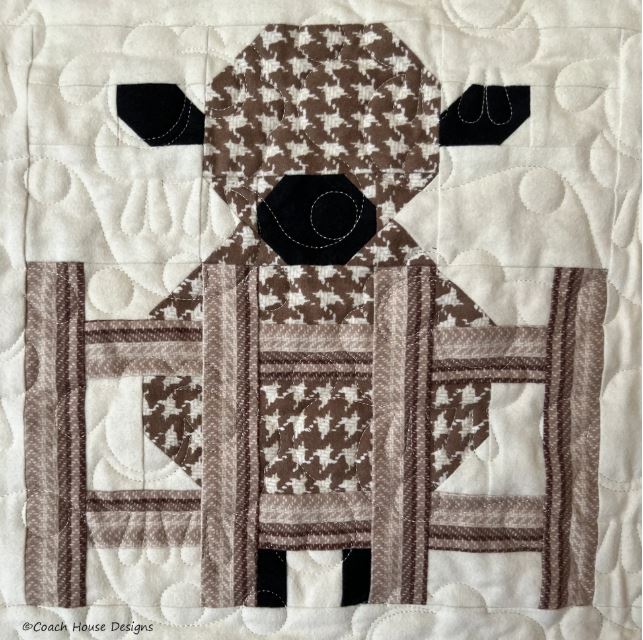 Woolie Lambs Quilt Pattern by Coach House Designs / CHD2338 45" x 56" Lap quilt