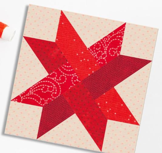 Woven Star Quilt Block Foundation Paper - 6" | Lori Holt of Bee in My Bonnet