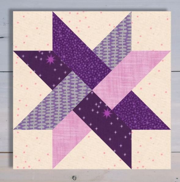 Woven Star Quilt Block Foundation Paper - 6" | Lori Holt of Bee in My Bonnet