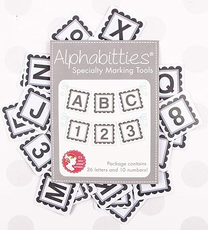 Alphabitties Specialty Marking Tools - Gray- It's Sew Emma