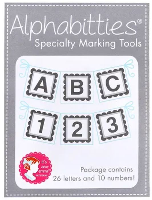 Alphabitties Specialty Marking Tools - Gray- It's Sew Emma