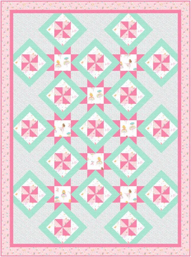 Cartwheels Quilt Pattern by The Fabric Addict