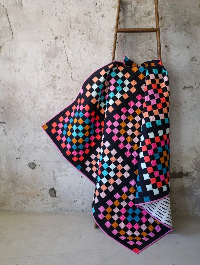 Granny Patch Quilt Pattern by Lo & Behold Stitchery