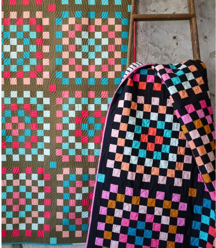 Granny Patch Quilt Pattern by Lo & Behold Stitchery