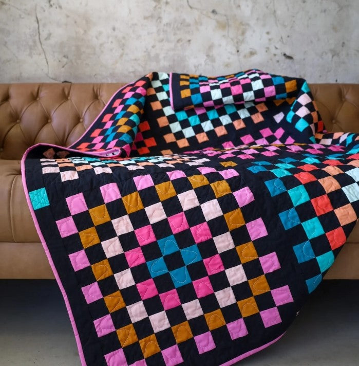Granny Patch Quilt Pattern by Lo & Behold Stitchery