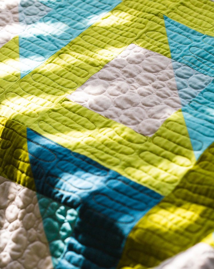 Boxing Play Quilt Pattern by Orange Dot Quilts
