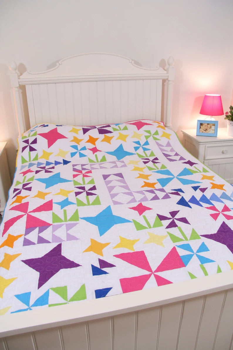 You Grow Girl! Quilt Pattern by The Fabric Addict