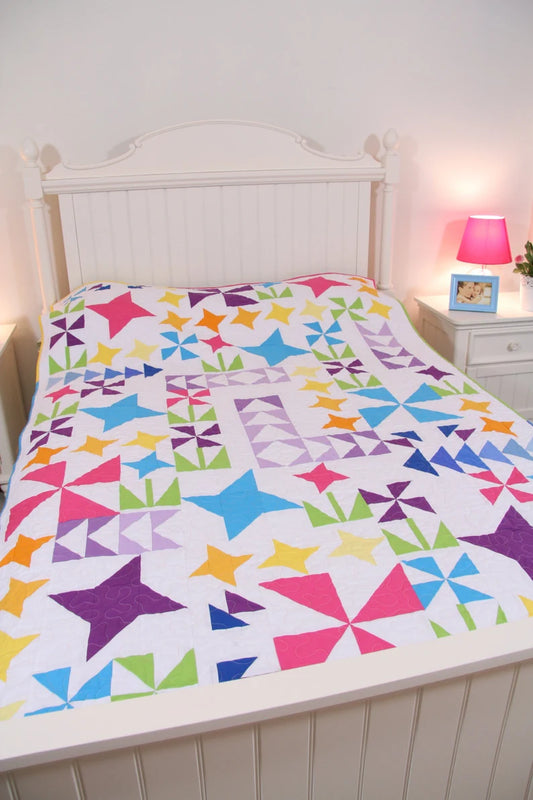 You Grow Girl! Quilt Pattern by The Fabric Addict