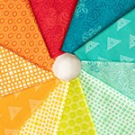 Art Gallery Color Master Elements Summer Collection  10 Piece Fat Quarter Bundle