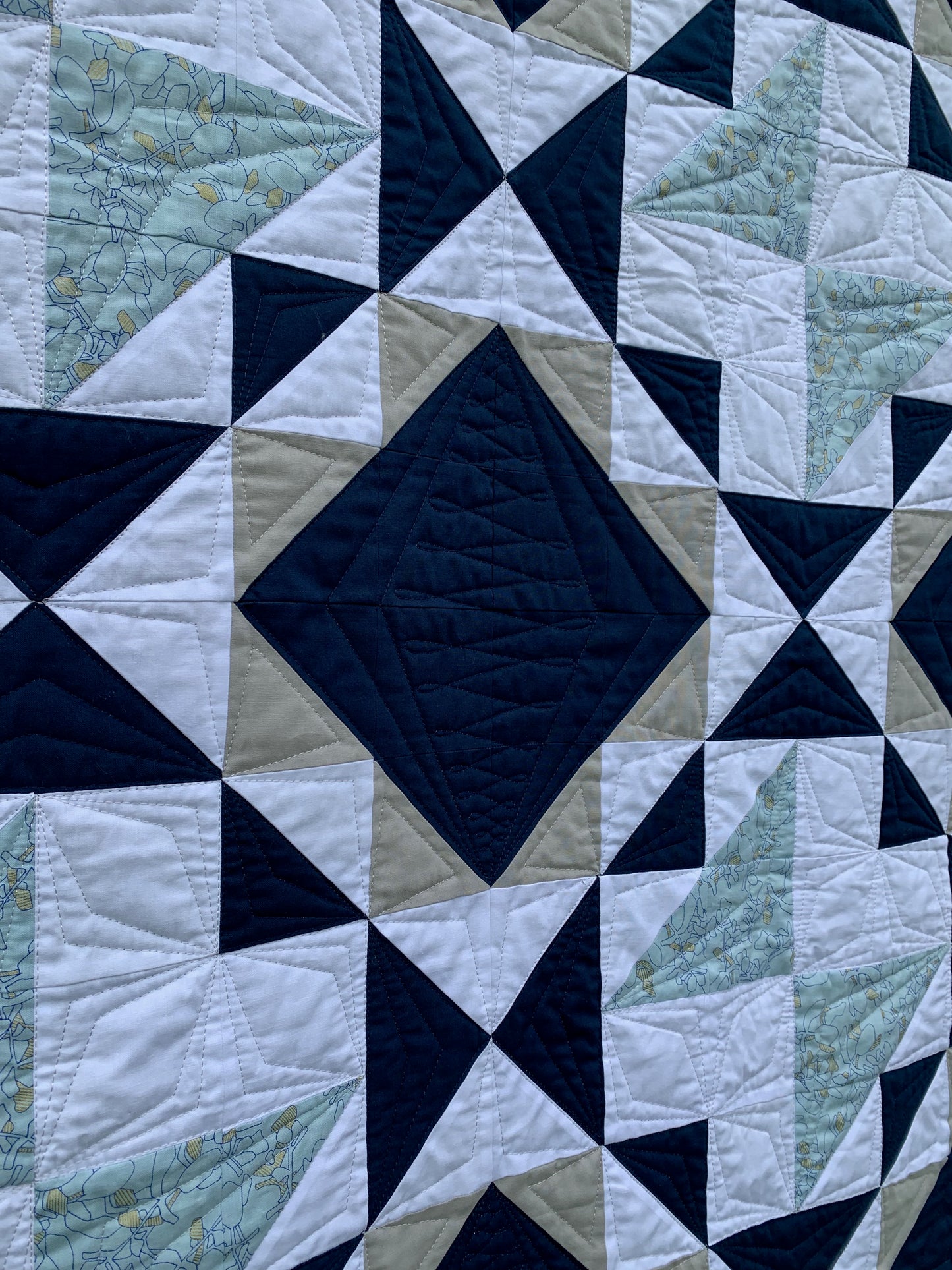 Flutter Quilt Pattern / 3 Sizes (Baby, Lap, Queen) / Designed by Lorna Costantini