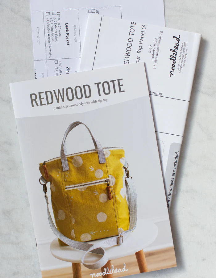 Redwood Tote Pattern by Noodlehead