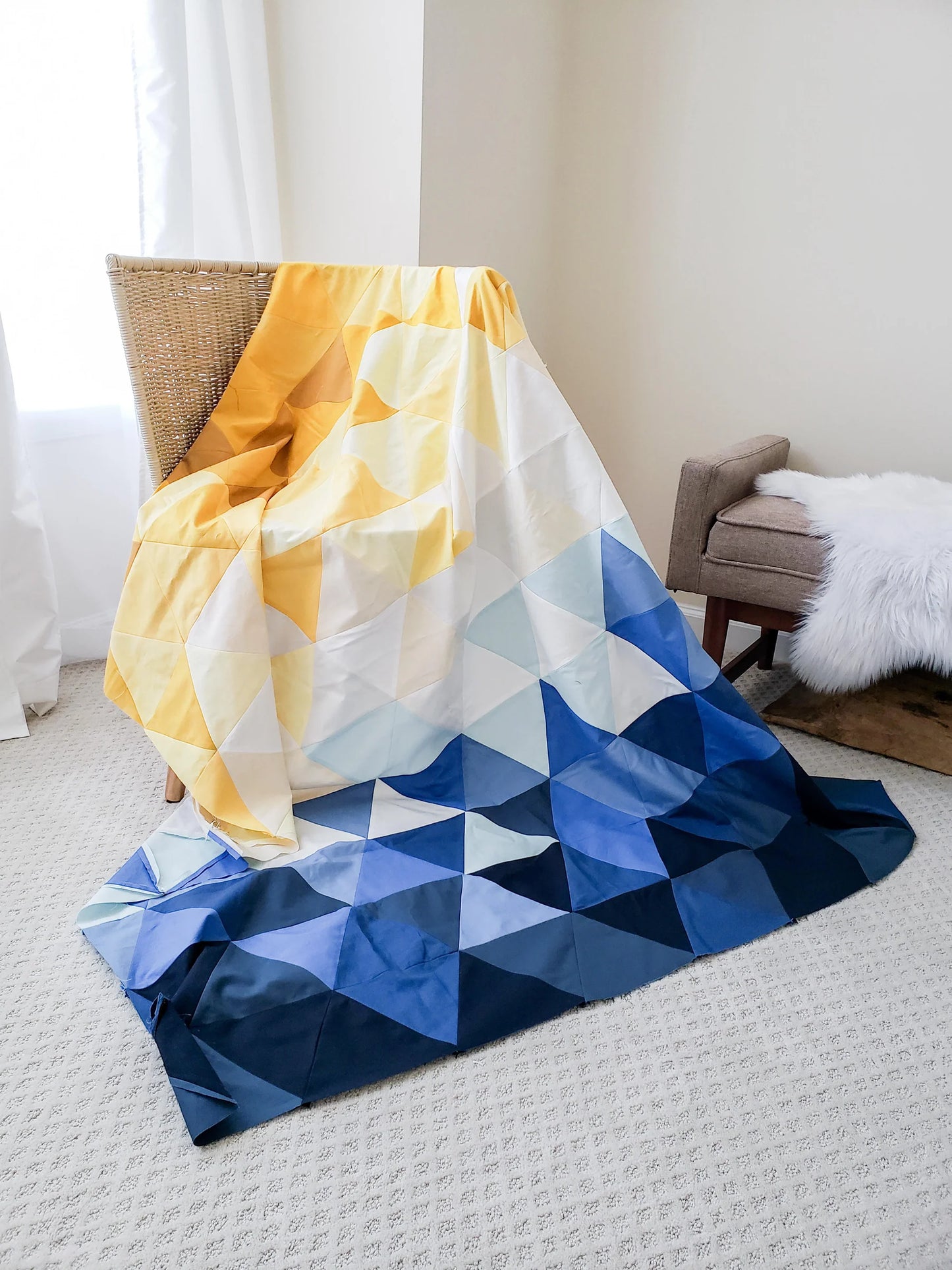 Triangle Fade by Lo & Behold Stitchery