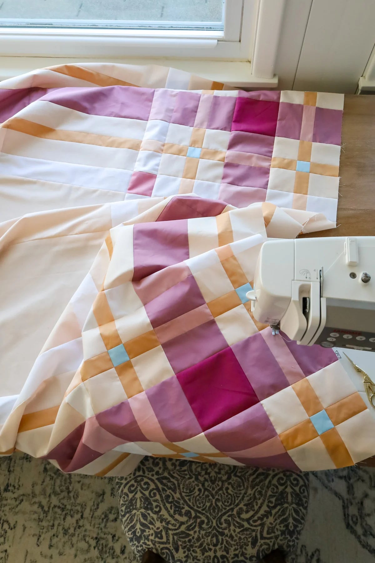 Upscale Plaid Quilt Pattern by Lo & Behold Stitchery