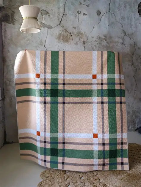 Upscale Plaid Quilt Pattern by Lo & Behold Stitchery