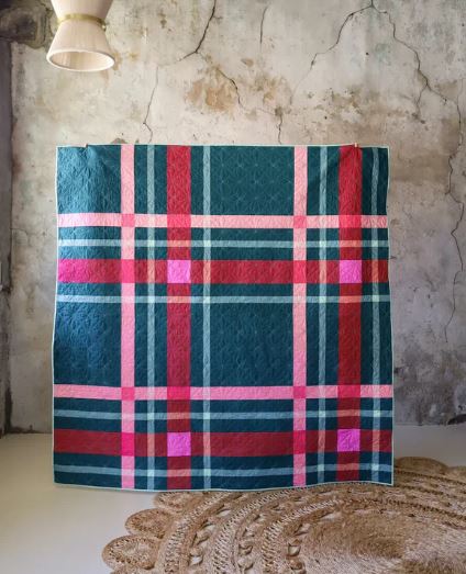 Upscale Plaid Quilt Pattern by Lo & Behold Stitchery