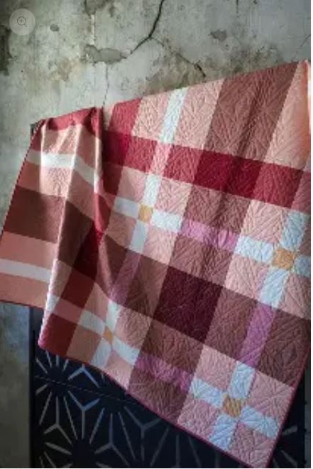Upscale Plaid Quilt Pattern by Lo & Behold Stitchery