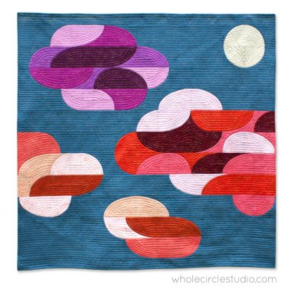 Big Island Sky Quilt by Whole Circle Studio Quilt Pattern in 4 Sizes / Baby - Queen